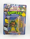 TMNT Ninja Turtles LEONARDO MOVIE STAR 1991 Vintage MOC Playmates Unpunched