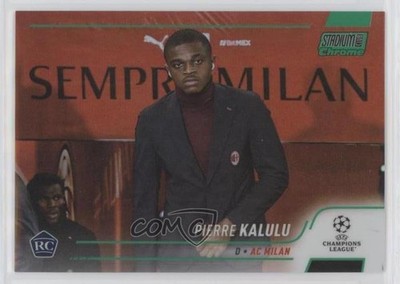 2021 Stadium Club Chrome UEFA Champions League /150 Pierre Kalulu Rookie RC 0xu1