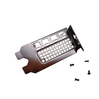 Low Short Profile Bracket for Nvidia Quadro A4000 RTX A2000 with Screws New