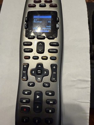 Logitech Harmony 650 Universal Remote Control LCD Display Tested CAV1