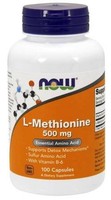 Now Foods L-Methionin 500 Mg 100 Kapseln