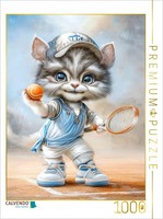 Calvendo Puzzle Tennis - My Life | 1000 Pieces, Finished Size 25.2 × 18.9 In (64