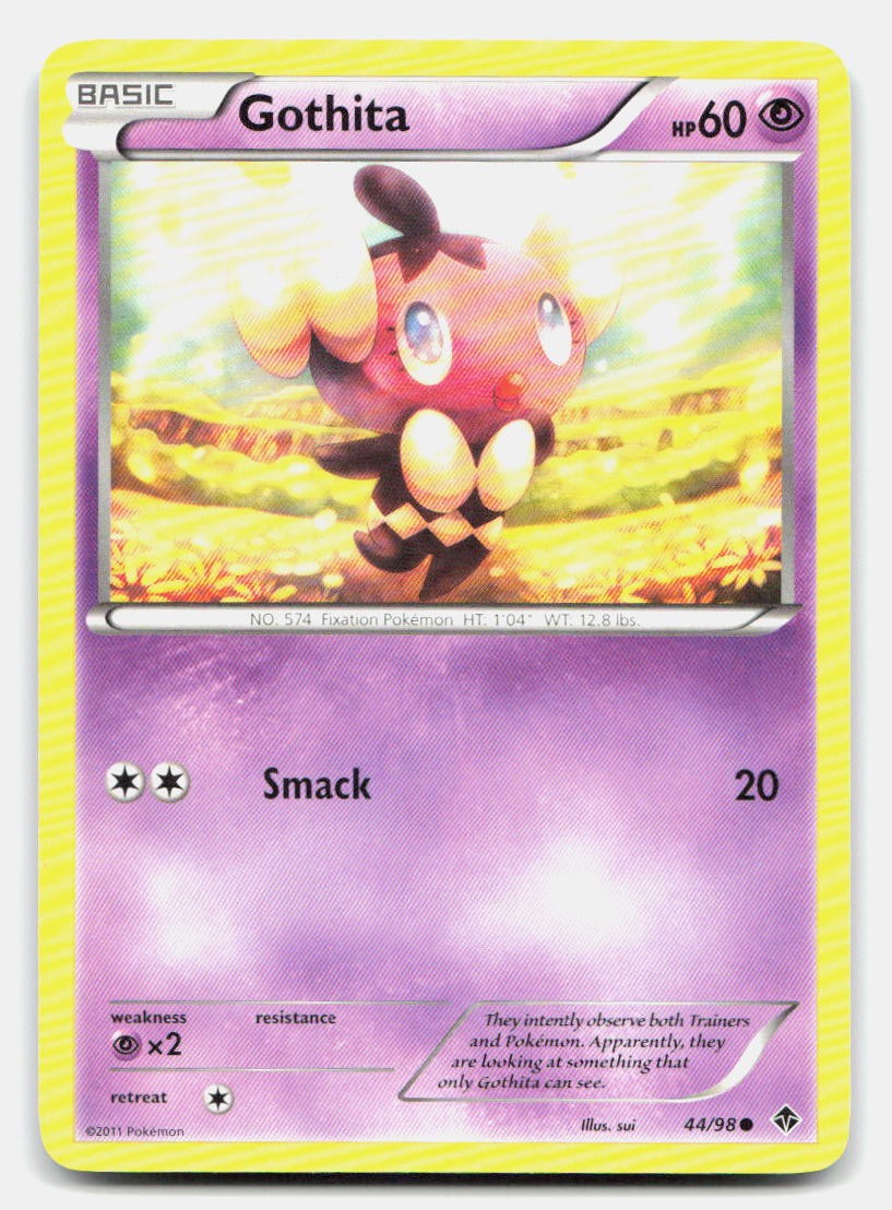 Gothita 44/98 Common Emerging Powers Pokemon NM/LP