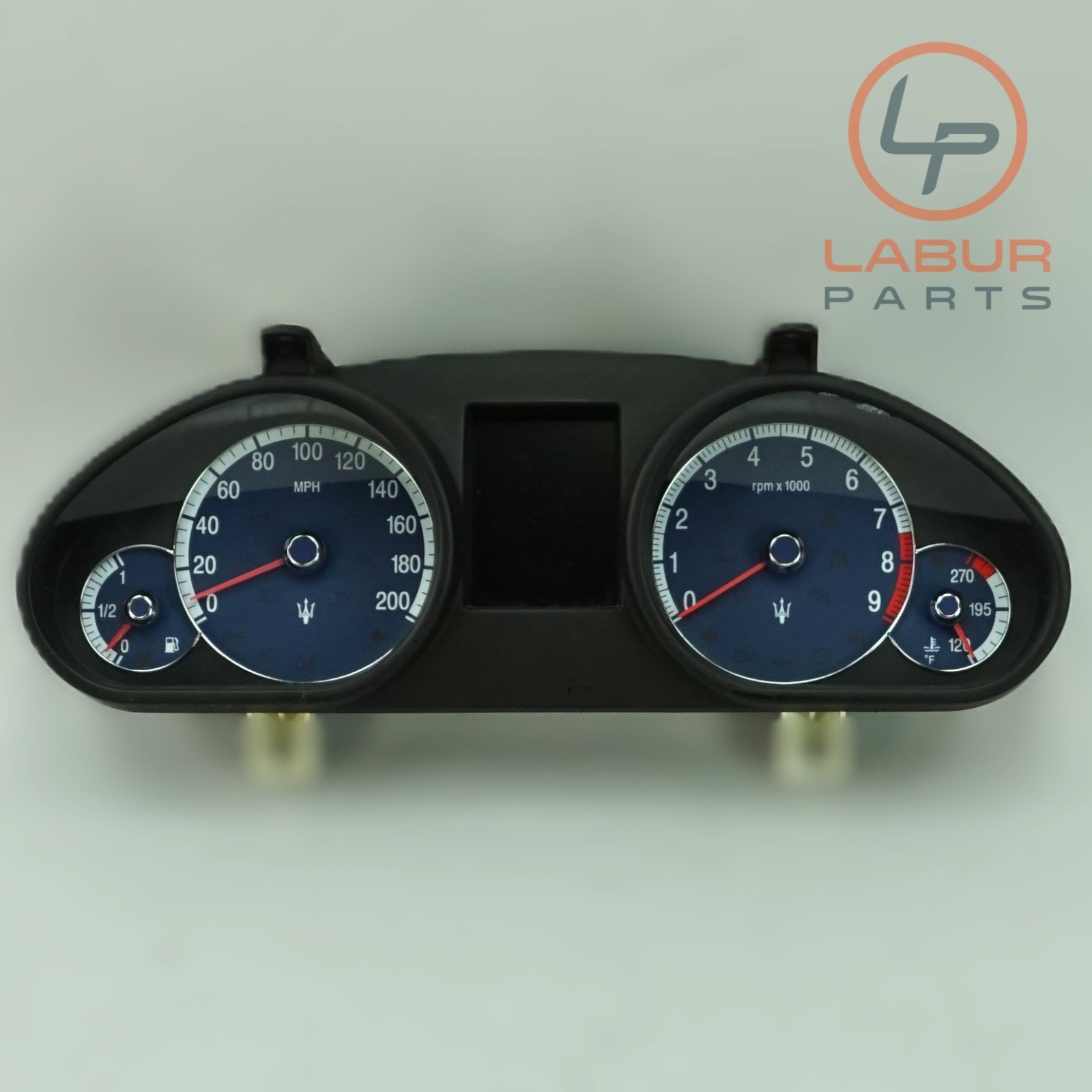 M139 04-08 Maserati Quattroporte Instrument Cluster Gauge Speedometer 90K C1047