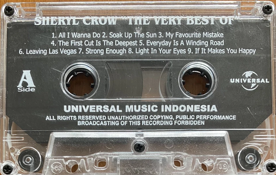 Sheryl Crow - The Very Best Of Sheryl Crow Indonesian Cassette - Image 3 of 4