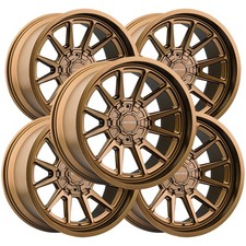Set-5 Mayhem 8116 Intrepid 20x9 5x55x5.5 0mm Bronze Wheels Rims 20 Inch