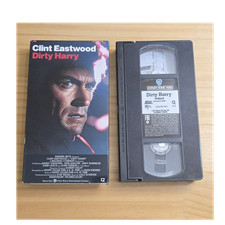 Warner Home Video Dirty Harry VHS 1971 R NTSC Action Clint Eastwood CC