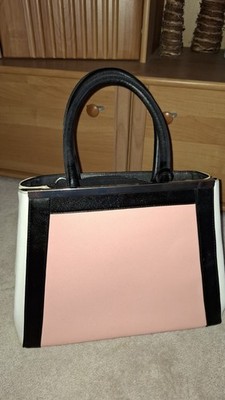 Orsay Damen Handtasche Groß Rosa/schwarz/Weiß 