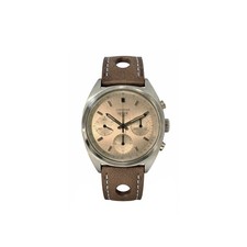 Heuer (Swiss) Carrera Chronograph, Heuer-Leonidas Transitional, 1960s [sold out]