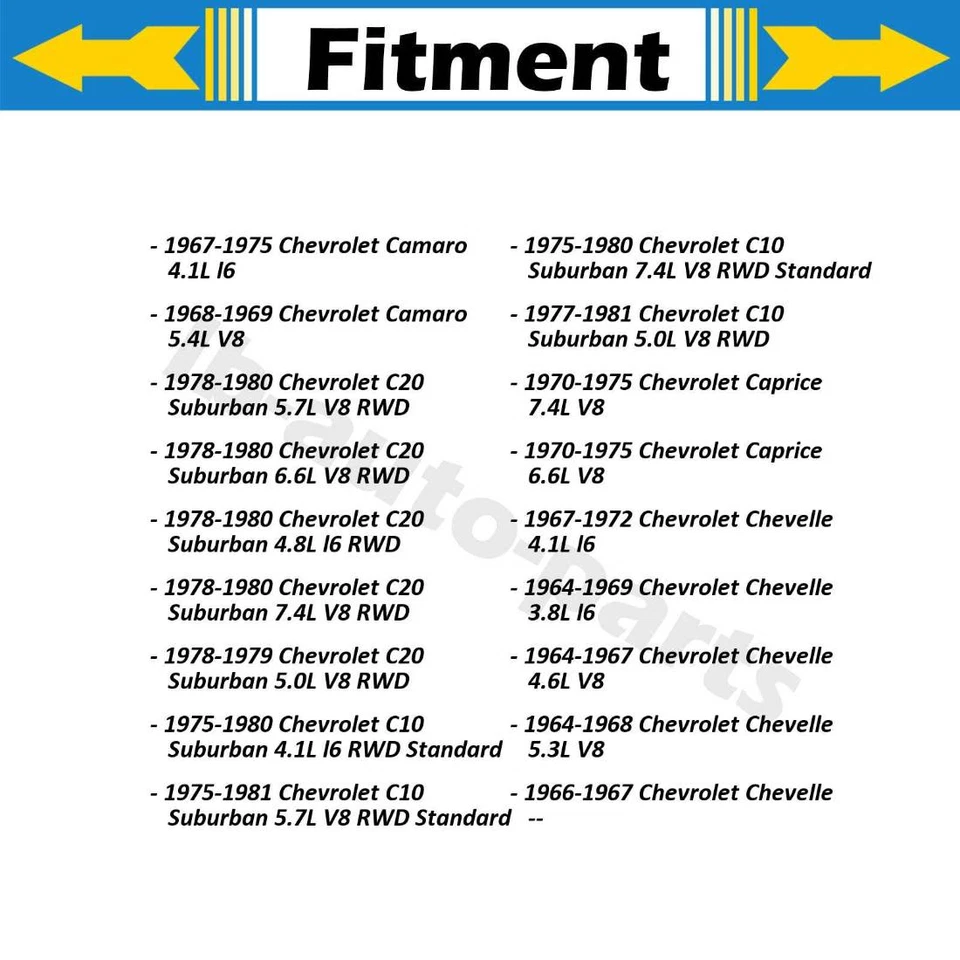 2X juntas dianteiras traseiras em U SKF para Chevrolet Bel Air 1955 1956 1957 1958 1959 - Imagem 4 de 4