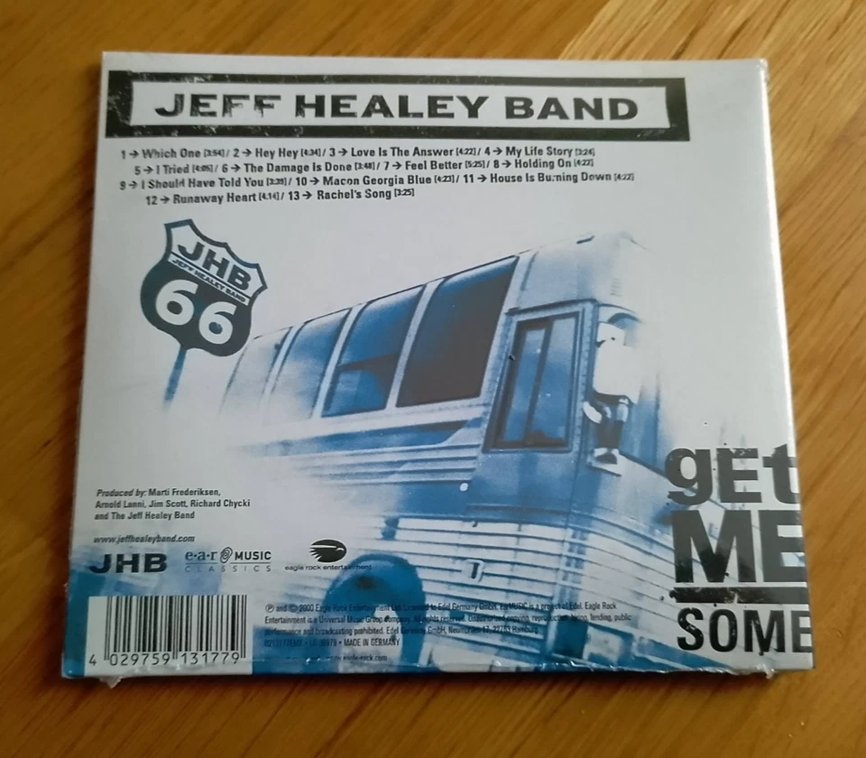 The Jeff Healey Band - Get Me Some (CD Album) - Bild 2 von 2