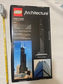 LEGO 21000 Sears Tower Chicago, New, never opened, Sears not Willis Tower