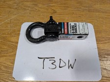 New Haulmaster 57225 Hitch Mounted D-ring Shackle 2 Shank T3dw