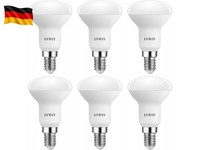 6Er Pack E14 LED Lampe Warmweiss 4.9W, Reflektorlampe 470 Lm, 2700K, E14 LED
