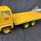 1970’s Tonka  yellow flatbed truck #13200 17”
