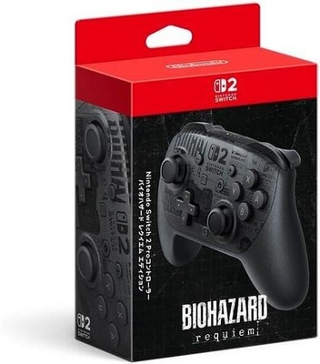Nintendo Switch 2 Pro Controller Biohazard Requiem Edition BEE-A-FSSKD Neu