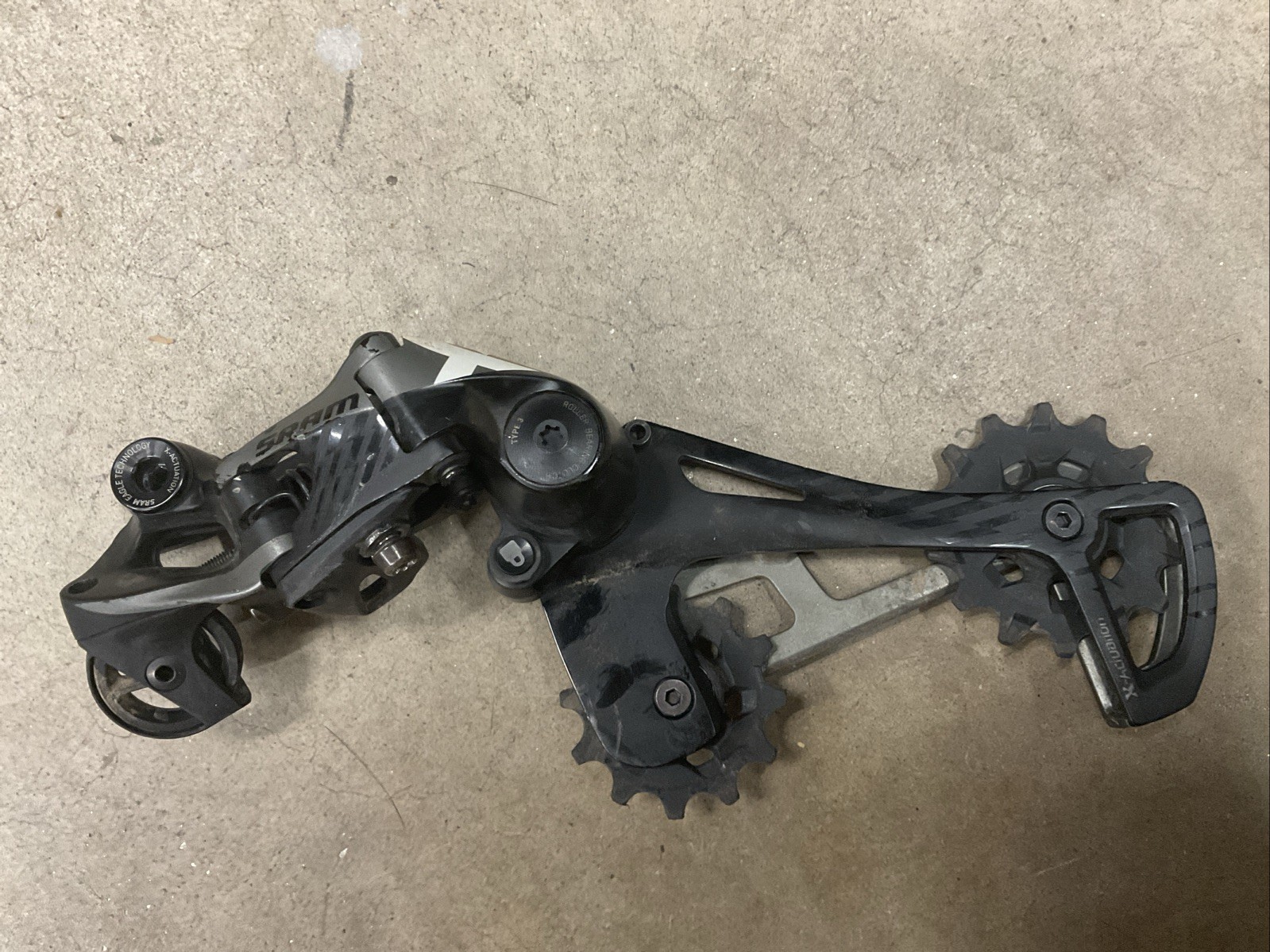 SRAM X01 Eagle 12 Speed Rear Derailleur - Black
