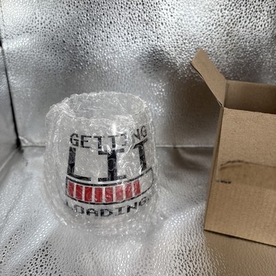 ''Getting Lit'' Oversized Stemless Wine Glass | Holds 20 Ounces