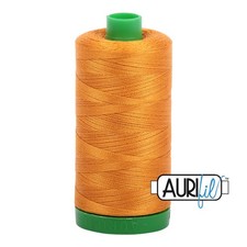 Yellow Orange 2145  40wt Large Spool 1000M / 1094Y  Aurifil