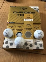 Callaway Chrome tour truvis  Golf Balls   ….1  dozen ….  brand new & boxed