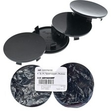 4X 76mm Hub Caps for Porsche 911 Boxster 981 Cayman Panamera Cayenne Audi Q7