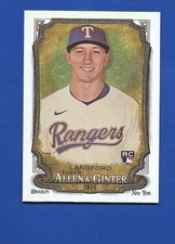 2024 Allen Ginter #278 Wyatt Langford *RC* *FOIL* NRMT-MT or Better
