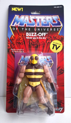 He-Man Masters of the Universe MOTU Super 7 Super7 BUZZ OFF NEU OVP TOP NEW
