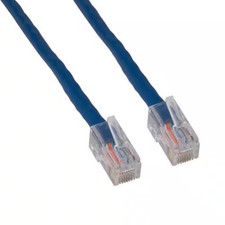 15 Ft. Cat5E 350 Mhz UTP Assembled Ethernet Network Patch Cable, Blue