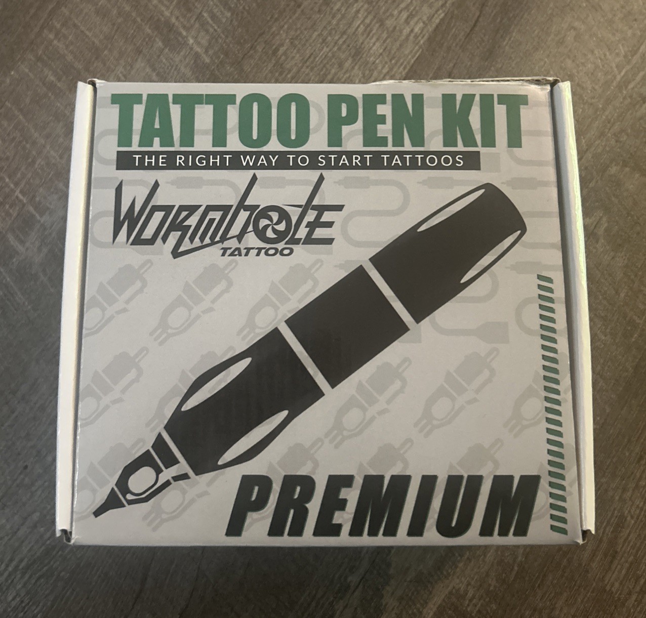 (Read Description ) Wormhole Tattoo Pen Kit Cartridge Tattoo Machine Kit