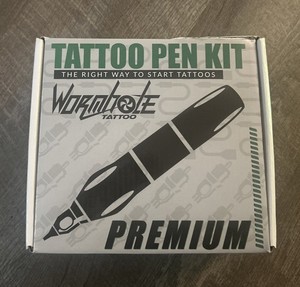 (Read Description ) Wormhole Tattoo Pen Kit Cartridge Tattoo Machine Kit