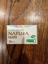 Fujifilm NATURA 1600 36exp Film Aug. 2019 Expired 1 Roll 35mm