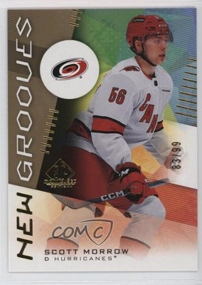 2024-25 SP Game Used Edition New Grooves Gold 83/99 Scott Morrow Rookie RC 1r1g