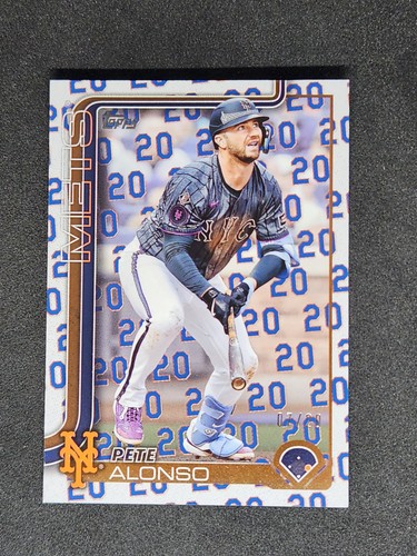 Pete Alonso [Player Number] #550 2025 Topps Series 2 card