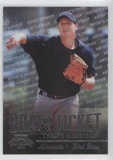 2011 Playoff Contenders Draft Tickets Artist's Proof 41/49 Travis Harrison 2x6