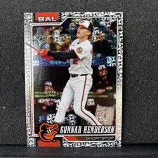 Gunnar Henderson 2026 Topps Series 1 Baltimore Orioles Spring Training Foil #46