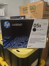 Genuine HP 05X CE505X Laserjet Black Toner Cartridge Box Wear