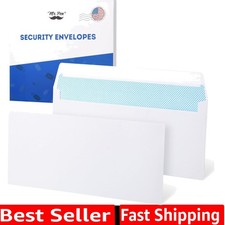 Security Envelopes 50 Pack, Business Envelopes Self Seal, Security Envelopes ...