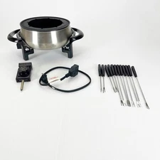 Oster Inspire Collection Stainless Steel 3 Quart Electric Fondue Pot