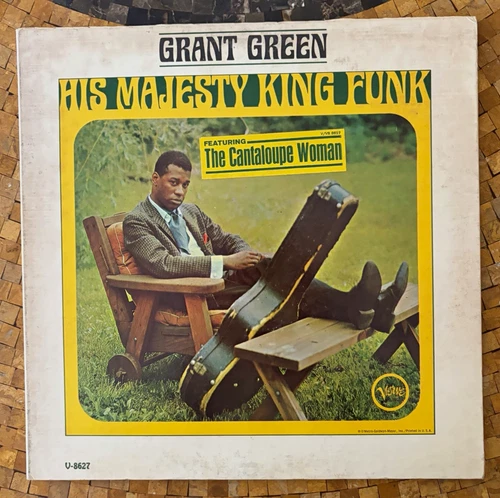 Grant Green His Majesty King Funk Verve Jazz LP V-8627 Larry Young DG Mono RVG - product listing photo