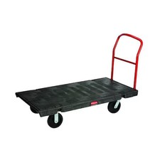 Rubbermaid Commercial Fg446600bla Standard Platform Truck, 2000 Lb.