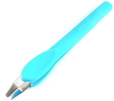 GREEN BELL Tweezers Made in Japan Precision Slant Tip Nose Hair Eyebrow Tool