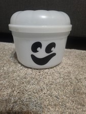Vintage McDonald  s Glow In The Dark Ghost Halloween Bucket 1986 No Handle