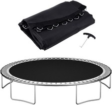 12/14/15ft Trampoline Replacement Jump Mat Waterproof for Round Trampolines US