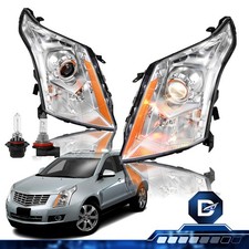 For 2010-2016 Cadillac Srx Halogen Projector Headlights Wbulbs Leftright Side