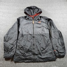 The North Face Jacket Boys XL Black DryVent Hooded Rain Windbreaker NF0A2SXX