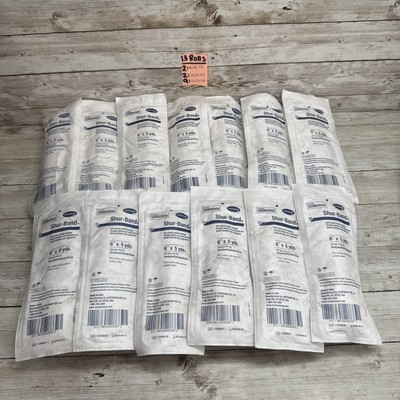 HARTMAN SHUR-BAND ELASTIC BANDAGE STERILE *13 ROLLS* 6'' X 5 YDS EACH SEALED 2028