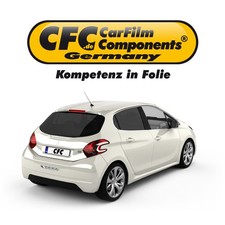 Tönungsfolie 2D vorgeschnitten geeignet für Peugeot 208 1 5-türig 01/12-06/19