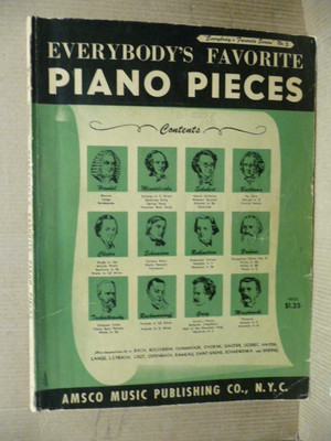 Musiknoten -'' Piano - Pieces ''    NOTEN - Siehe Inhalt Print. USA