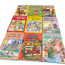 Enid Blyton Vintage Book Bundle H/B X 10 Brer Rabbit, Stories, Mr Meddle, Cherry