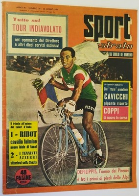 Lo Sport Illustrato 30 1956 Tour de France Bartali Magni Cavicchi Duilio Loi
